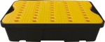 Wanna wychwytowa z kratownicą TOP2, 60 l - żółto/czarna 