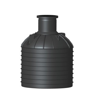 Zbiornik 2000 - WWT-01 - z nadbudową i pokrywą 
