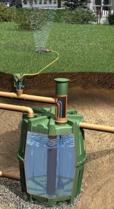 Zestaw Garden zbiornik Herkules 1600 l -  podziemny