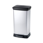 Pojemnik na odpady do pokoju 50L - Metalik 