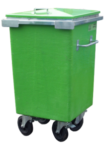 Pojemnik 400L  do śmietnika - na czterech kółkach 