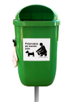 AS kosz na psie odchody 