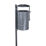 Kosz uliczny Lawenda - Pełna  