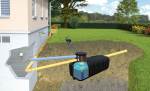 Zestaw STANDARD ze zbiornikiem EcoLine Slim 10 000l - ogrodowy (1)