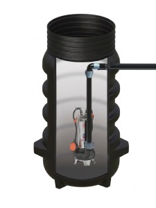 Przepompownia UpFlow ECO TOP 3 Vortex