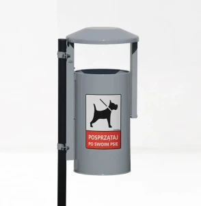 KOSZ ULICZNY - OB DOG - Na psie odchody 