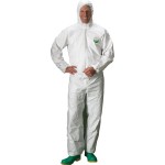 Zestaw 6 sztuk - kombinezonów ochronnych  MicroMAX NS, mikroporowaty 68 gsm, Typ 5, 6, biały, L