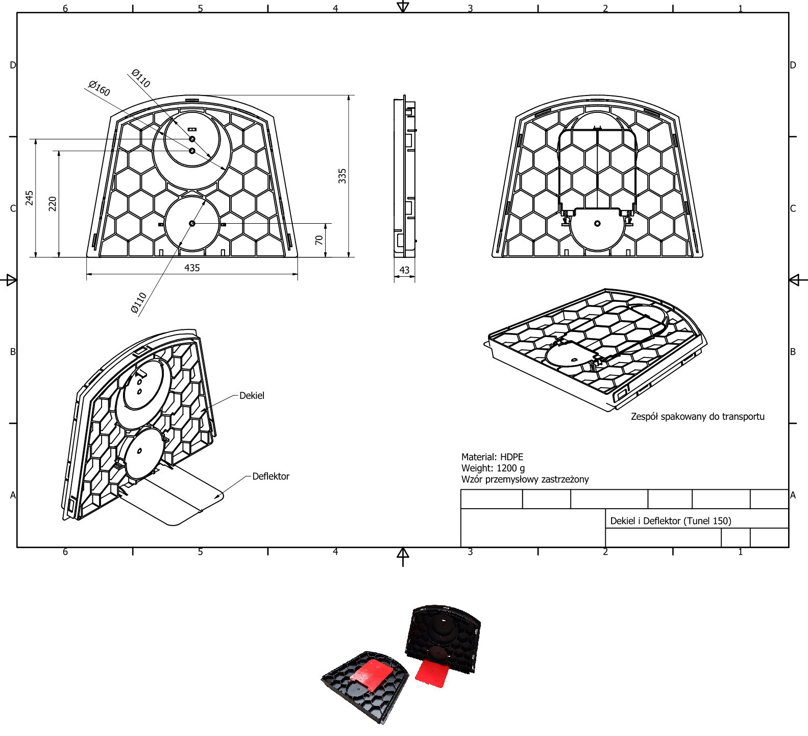 dekiel-tunel-drenażowy-wymiary-Oktotechnika