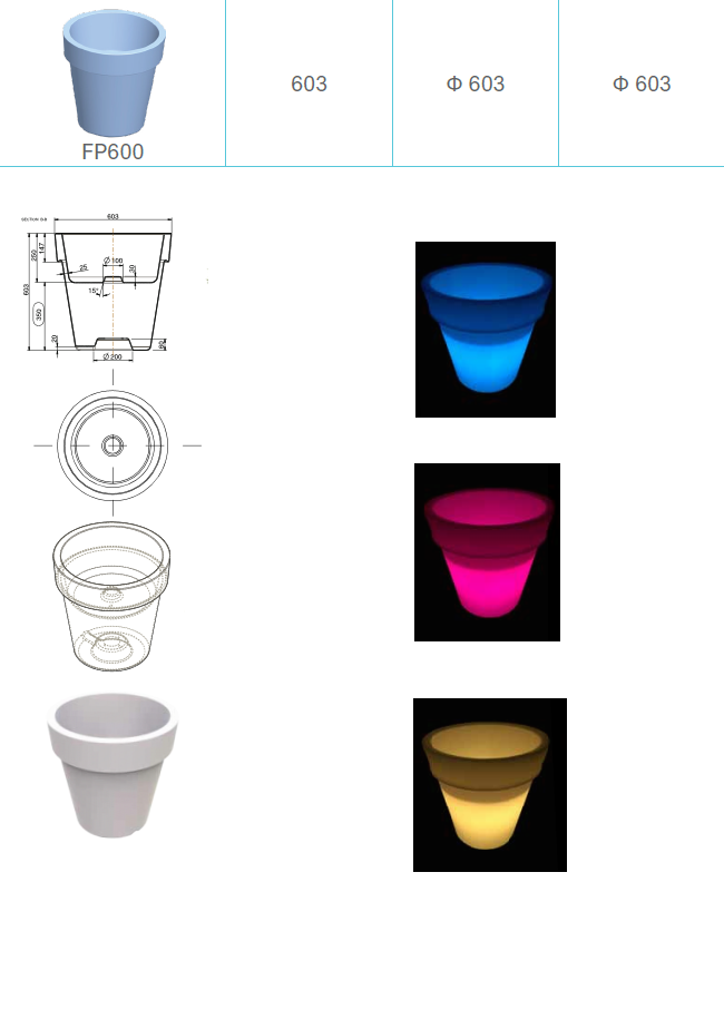 donica-podświetlana-stożkowa-Oktotechnika